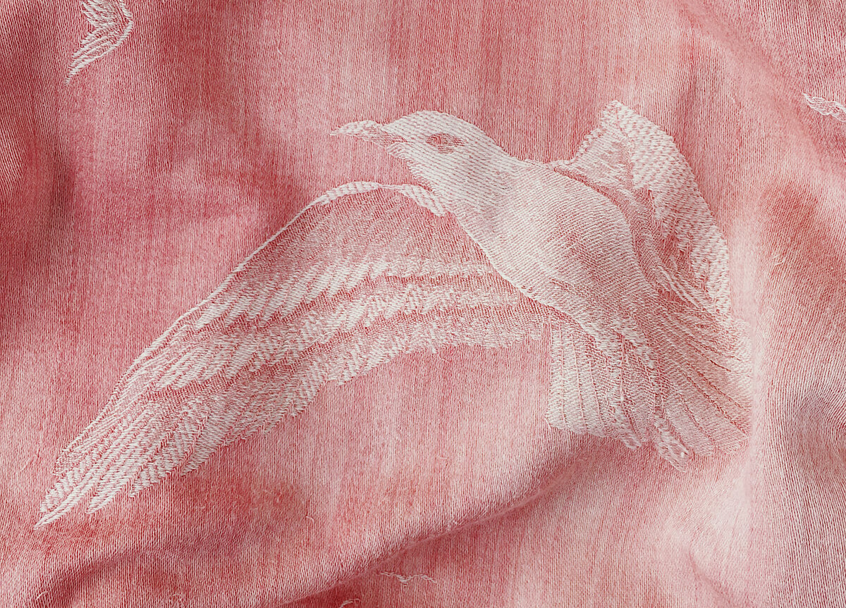 Ticking Depot | Shop Antique Ticking Fabric | Old Striped Ticking Fabric From Europe | Pink Seagulls