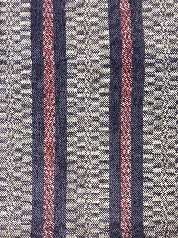 Antique Checked Ticking