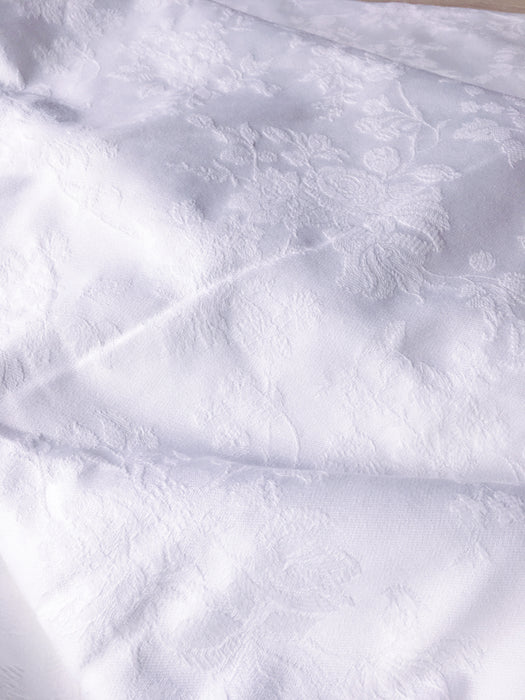 White ticking. Very Rare. Unused. Spain c.1950 - Per meter (9 m avail.)