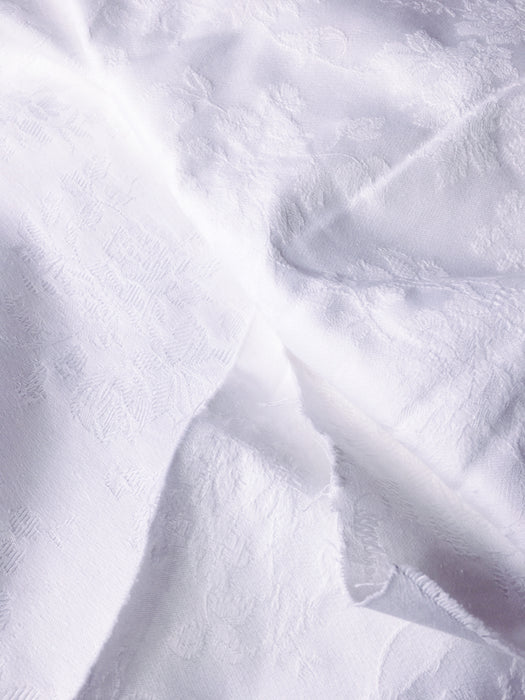 White ticking. Very Rare. Unused. Spain c.1950 - Per meter (9 m avail.)