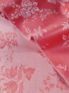 Floral ticking in baby pink. Unused. Spain c.1950 - 1.5 meters