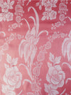 Floral ticking in baby pink. Unused. Spain c.1960 - 9.5 meters