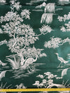 Exotic herons ticking in pine green. Unused. Spain c.1950 - 4 meters