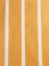 Striped ticking in mustard yellow. Unused. Spain approx. 1950 - 0.9 meters