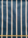 Ticking in prussian blue stripes. Unused. Spain c.1950 - 2.8 meters
