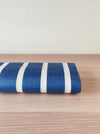 Ticking in prussian blue stripes. Unused. Spain c.1950 - 2.8 meters
