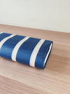 Ticking in prussian blue stripes. Unused. Spain c.1950 - 2.8 meters