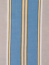 Blue, gray, and white striped ticking. Unused. Spain c.1940 - Per meter (30 m avail.)