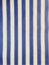 Blue and white ticking with wide stripes. Unused. Spain c.1940 - 10.5 meters