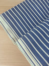 Ticking in blue and white narrow stripes. Unused. Spain c.1940 - 7 meters