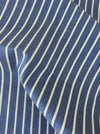 Ticking in blue and white narrow stripes. Unused. Spain c.1940 - 7 meters