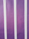 Lilac and white striped ticking. Unused. Spain c.1950 - 4 meters