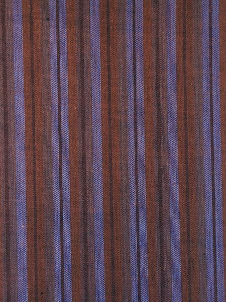 Brown Stripes Antique European Ticking Fabric Unused Yardage RA-MARRON-001 - Ticking Depot