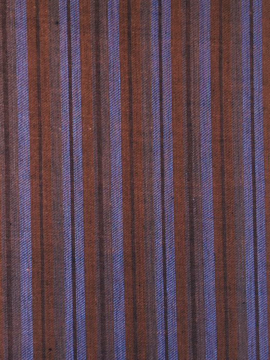 Brown Stripes Antique European Ticking Fabric Unused Yardage RA-MARRON-001 - Ticking Depot