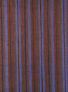Brown and lilac striped ticking. Unused. Spain c.1950 - Per meter (21 m avail.)