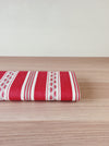 Cheerful striped ticking in red and white. Unused. Spain - c.1950 - Per meter (10 m avail.)