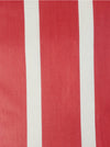 White and red wide stripes ticking. Unused. Spain around 1950 - Per meter (24 m avail.)
