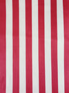 White and red wide stripes ticking. Unused. Spain around 1950 - Per meter (11 m avail.)