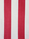 White and red wide stripes ticking. Unused. Spain around 1950 - Per meter (11 m avail.)