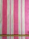 Stripes and checks in magenta pink and beige. Unused. Spain around 1950 - Per meter (23 m avail.)