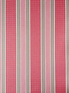 Stripes and checks in cherry pink and beige. Unused. Spain around 1950 - 8.4 meters