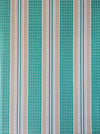 Stripes and checks ticking in green and beige. Unused. Spain c.1950 - 2 meters
