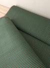 Brown and green striped ticking. Spain c.1900 - 70 cm × Per meter (15 m avail)