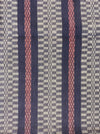Handwoven ticking in checks blue, pink, and white. Very rare. Spain. Early 1900s.