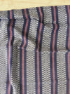 Handwoven ticking in checks blue, pink, and white. Very rare. Spain. Early 1900s.