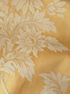 Dijon yellow floral ticking. Spain c.1900