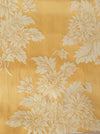 Dijon yellow floral ticking. Spain c.1900