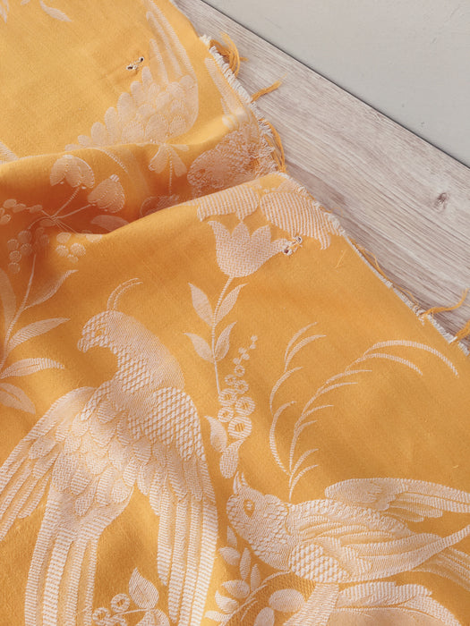 Golden yellow birds ticking. Spain c.1930 - Lot of 2 pieces