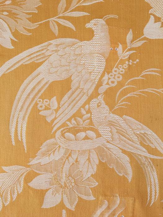 Golden yellow birds ticking. Spain c.1930 - Lot of 2 pieces