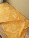 Light yellow ticking with Versailles motif. Spain c.1950 - Lot of 3 pieces