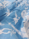 Chinoiserie ticking in light blue. Spain c.1950 - Lot of 3 pieces
