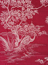 Exotic nature in Burgundy ticking. Spain c.1940 - 90×145 cm 