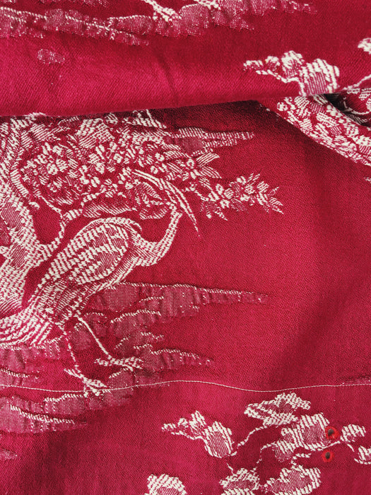 Exotic nature in Burgundy ticking. Spain c.1940 - 90×145 cm 