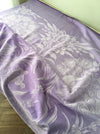 Lilac ticking with large peacock. Spain c.1930 - Lot of 5 pieces