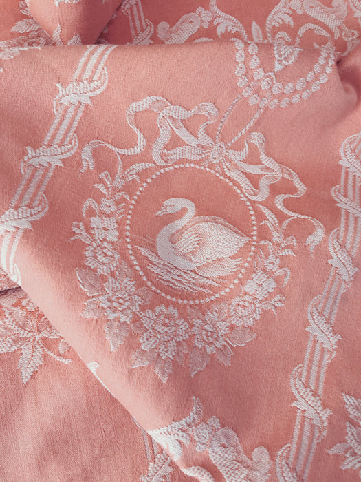 Pink swans ticking. Spain c.1900 - 148×168 cm