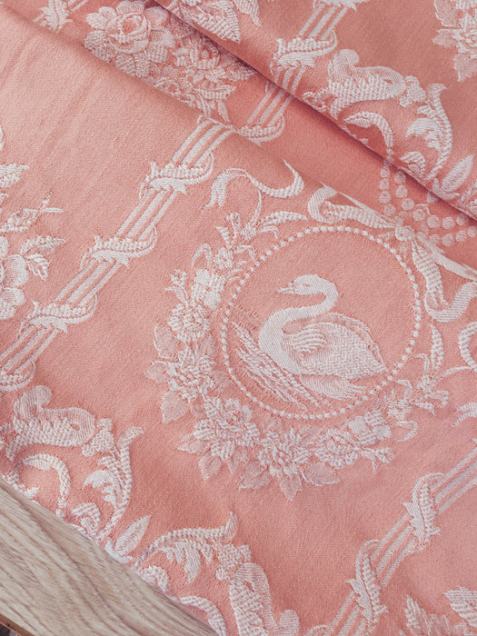 Pink swans ticking. Spain c.1900 - 148×168 cm