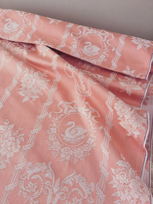 Pink swans ticking. Spain c.1900 - 148×168 cm