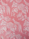 Exotic bird in pink ticking. Spain c.1930 - 62×80 cm