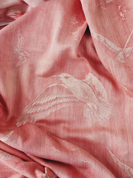 Marvelous ticking with several seagulls flying across the sky. Spain c.1900