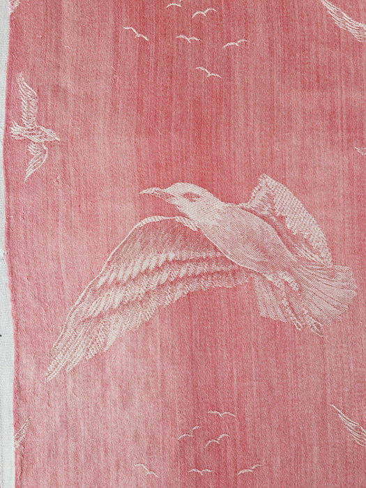 Marvelous ticking with several seagulls flying across the sky. Spain c.1900