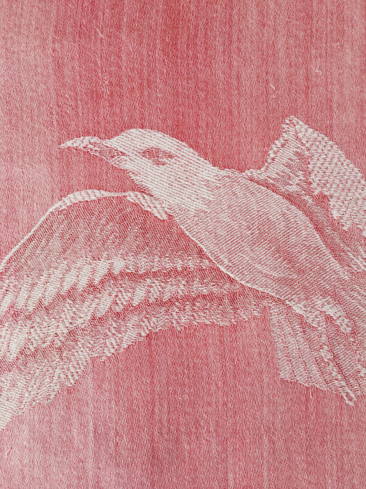 Marvelous ticking with several seagulls flying across the sky. Spain c.1900