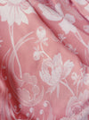 Large flowers in pink ticking. Spain c.1940 - Lot of 2 pieces