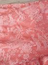 Chinoiserie in pink ticking. Very rare! Spain c.1940 - 143×190 cm
