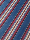 Cover in multicolored blue, red, and white stripes. Finland c.1900 - 114×188 cm 