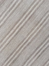 Grey linen striped ticking. Finland c.1900 - 60 cm × 2.7 meters