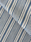 Ticking cover in raw blue and white stripes. Finland c.1900 - 51×90 cm